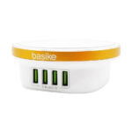 Carregador Desktop de 4 Usb Rápido Com Função Abajur - Imagem 4