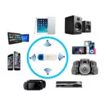 Adaptador receptor bluetooth áudio usb música carro - Imagem 2