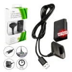 Controle joystick - Xbox 360 + bateria e cabo - Imagem 7