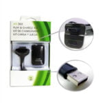 Controle  joystick - Xbox 360 + bateria e cabo - Imagem 5