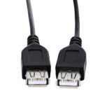 Cabo extensor usb fêmea x fêmea 1,5m
