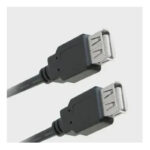 Cabo extensor usb fêmea x fêmea 1,5m - Imagem 3