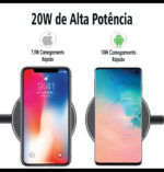 Carregador Sem Fio Wirelles Rápido por Indução - Imagem 18