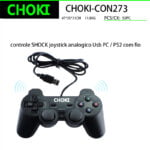 Controle Joystick Usb Analógico Dualshock - Pc/Notebook/Tv Box - Imagem 3