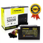 Fonte de alimentação 500w real foneng 24p atx hdw-0002 - Imagem 2