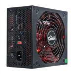 Fonte 600w real atx gamer pc leds Internos bivolt silencioso - Imagem 3