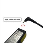 Fonte Notebook Samsung Ultrabook 19V 2.1A 40W - 3.0mm x 1.0mm - Imagem 2