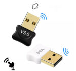 Mini adaptador bluetooth usb csr 4.0/5.0 conector pc windows - Imagem 2