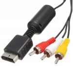 Cabo av rca áudio e vídeo - playstation ps1 ps2 e ps3 - Imagem 3