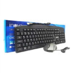 Kit mouse e teclado inova chocolate key-8386 com fio
