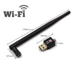 Adaptador receptor wireless usb wifi 1800mbps pc e notebook - Imagem 2