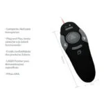 Controle remoto para apresentações power point com laser - Imagem 4