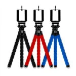 Mini tripé portátil celular suporte flexível tripé celular