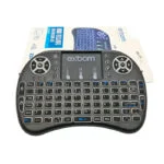Mini teclado wireless bluetooth touchpad iluminado sem fio - Imagem 7