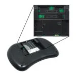 Mini teclado wireless bluetooth touchpad iluminado sem fio - Imagem 4