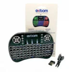 Mini teclado wireless bluetooth touchpad iluminado sem fio - Imagem 6