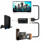 Adaptador conversor ps2 para cabo hdmi - Imagem 12