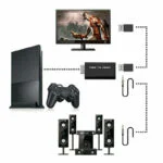 Adaptador conversor ps2 para cabo hdmi - Imagem 8