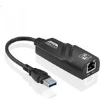 Cabo adaptador de rede ethernet usb 2.0 para rj45 10/100mbps