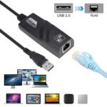 Cabo adaptador de rede ethernet usb 2.0 para rj45 10/100mbps - Imagem 4