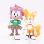 Bonecos sonic kit com 6 conjunto action figure - Imagem 5