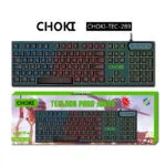 Teclado gamer iIluminado choki original tec-289