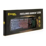 Teclado usb gamer bright iluminado led - Imagem 4