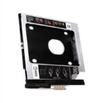 Adaptador caddy dvd para segundo hd ou ssd 2.5 sata 9.5mm e 12,7mm