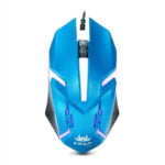 Mouse gamer led luminoso knup pc usb 1600 dpi - Imagem 2