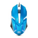 Mouse gamer led luminoso knup pc usb 1600 dpi - Imagem 2