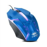 Mouse gamer led luminoso knup pc usb 1600 dpi