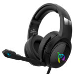 Fone de ouvido preto gootoop tm-9