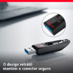 Pen drive sandisk ultra 32 gb usb 3.0 up to 130 mb/s - Imagem 3