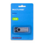 Pen drive Multilaser Twist 16gb/64gb 2.0 Preto/prateado