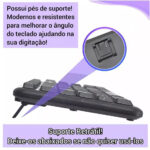 Teclado Usb 2.0 Para Computador E Notebook Knup Kp - 2044 - Imagem 3