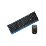 Kit Teclado E Mouse S/fio Bpc-5271/17 (pilha Aa Incluso) Bpc Preto/azul Preto - Imagem 2
